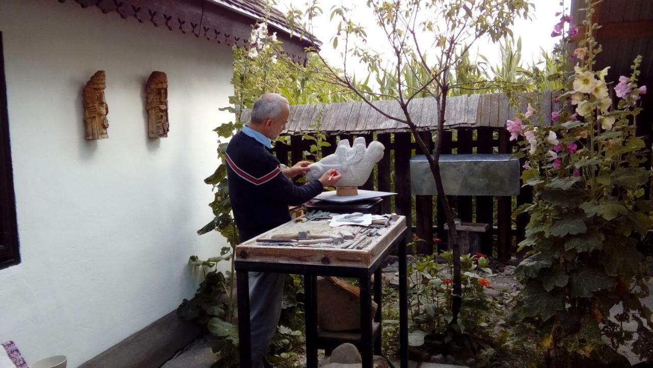 Bed & Breakfast Popamuseum Tarpesti Strada Muzeului Nr 28 Tîrpeşti Kültér fotó
